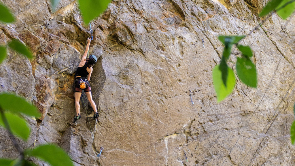 Nicolette Hoogstra is helping build the Fraser Valley’s climbing scene
