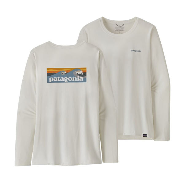 Women's Long-Sleeved Capilene Cool Graphic Shirt - Waters
