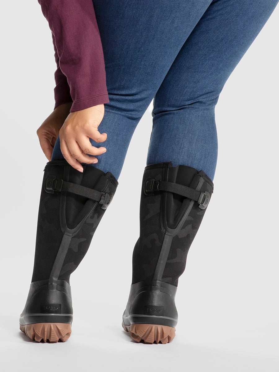 Women's Whiteout Adjustable Calf - Tonal Camo