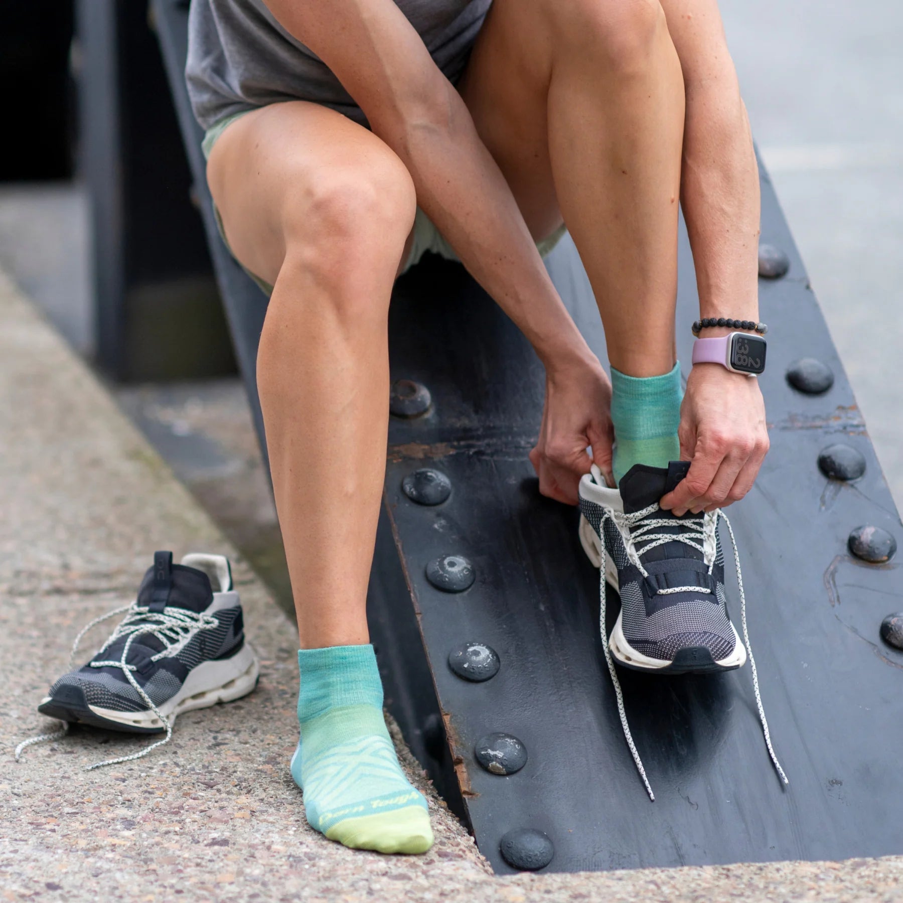 Women's Run No Show Tab No Cushion Ultra-Lightweight Running Sock | 1044