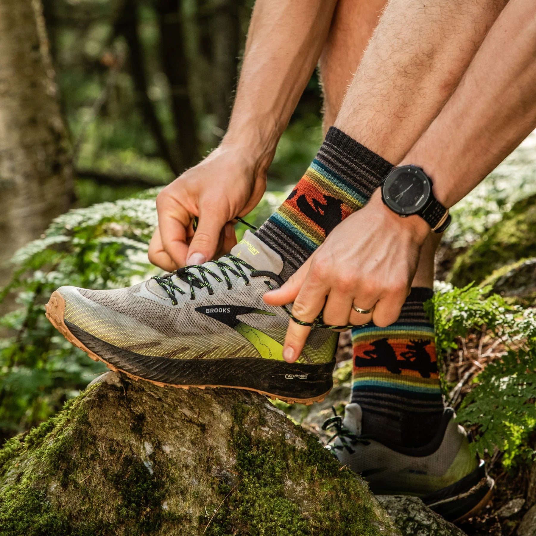 Men's Willoughby Micro Crew Lightweight Hiking Socks | 5003