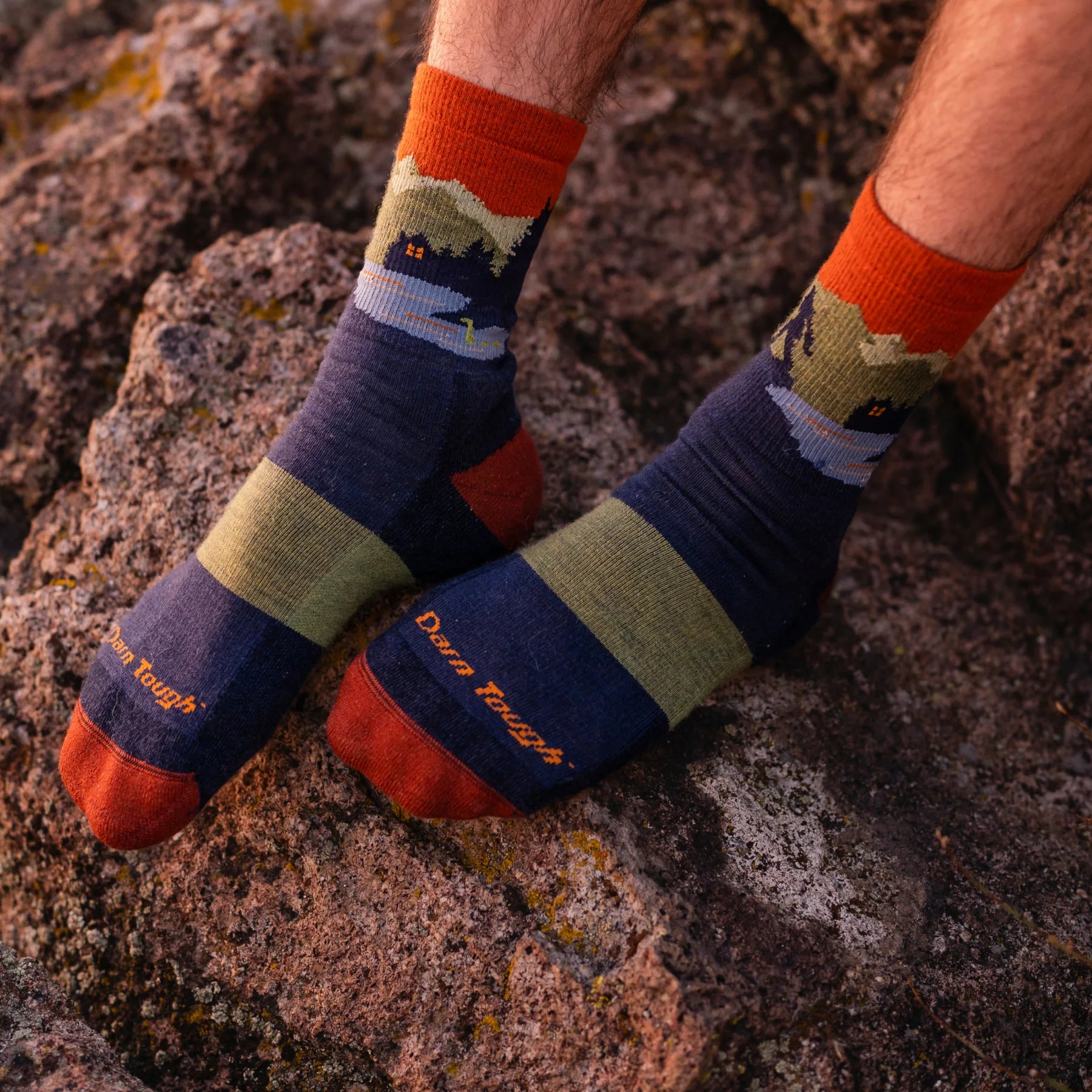 Men's Close Encounters Micro Crew Midweight Hiking Socks | 5014