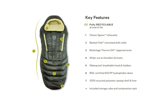 Disco™ Women's Endless Promise® Down Sleeping Bag