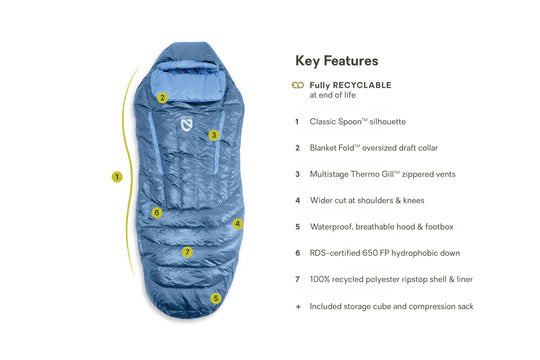Disco™ Women's Endless Promise® Down Sleeping Bag