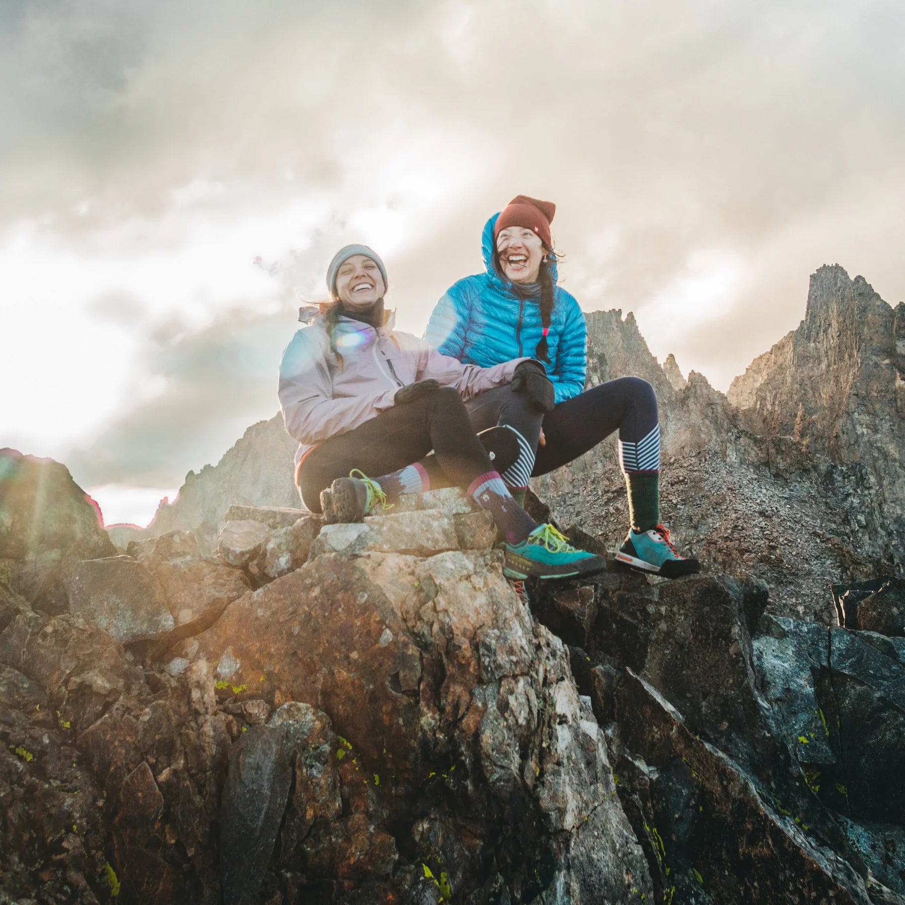 Women's Bear Town Micro Crew Lightweight Hiking Sock | 1970