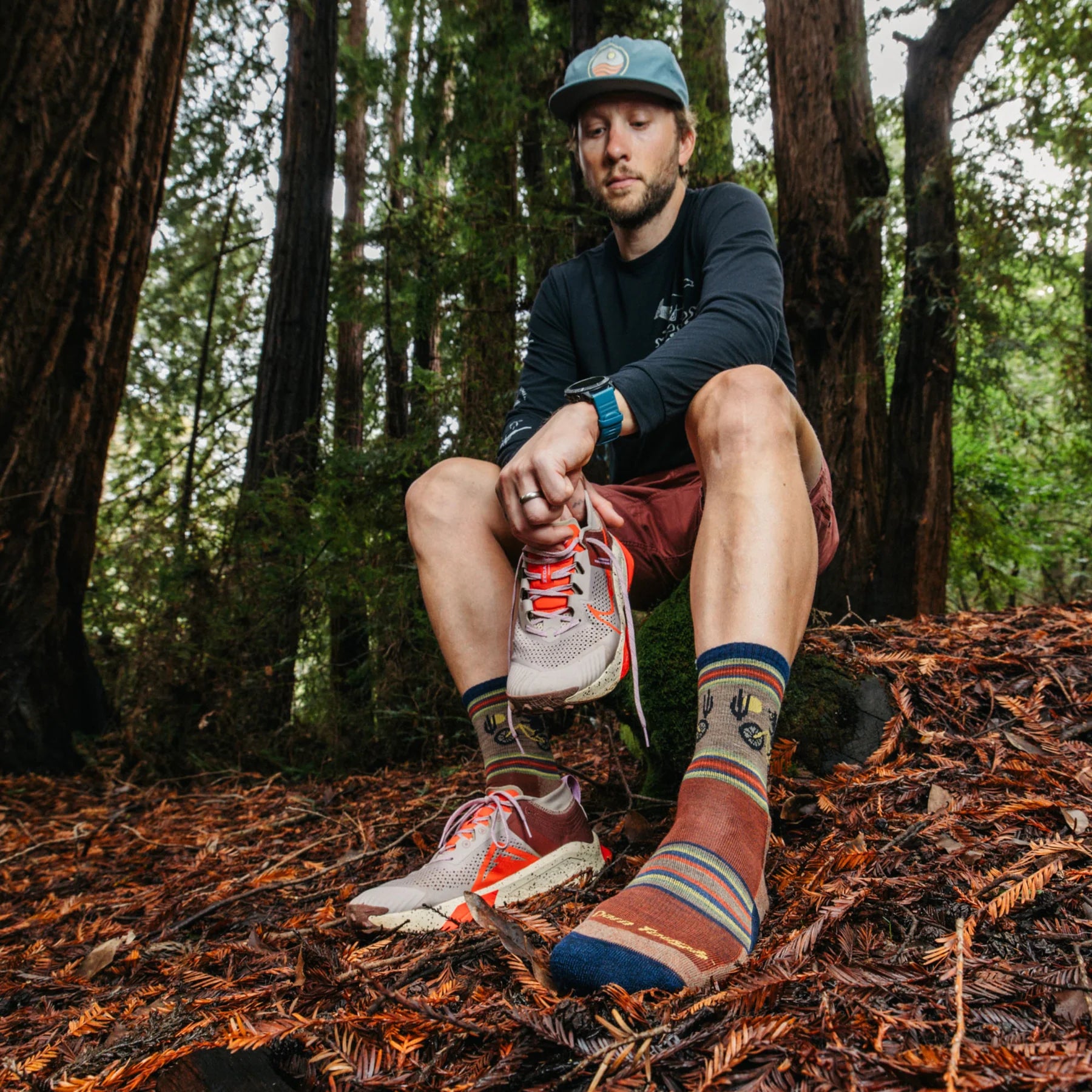 Men's Willoughby Micro Crew Lightweight Hiking Socks | 5003
