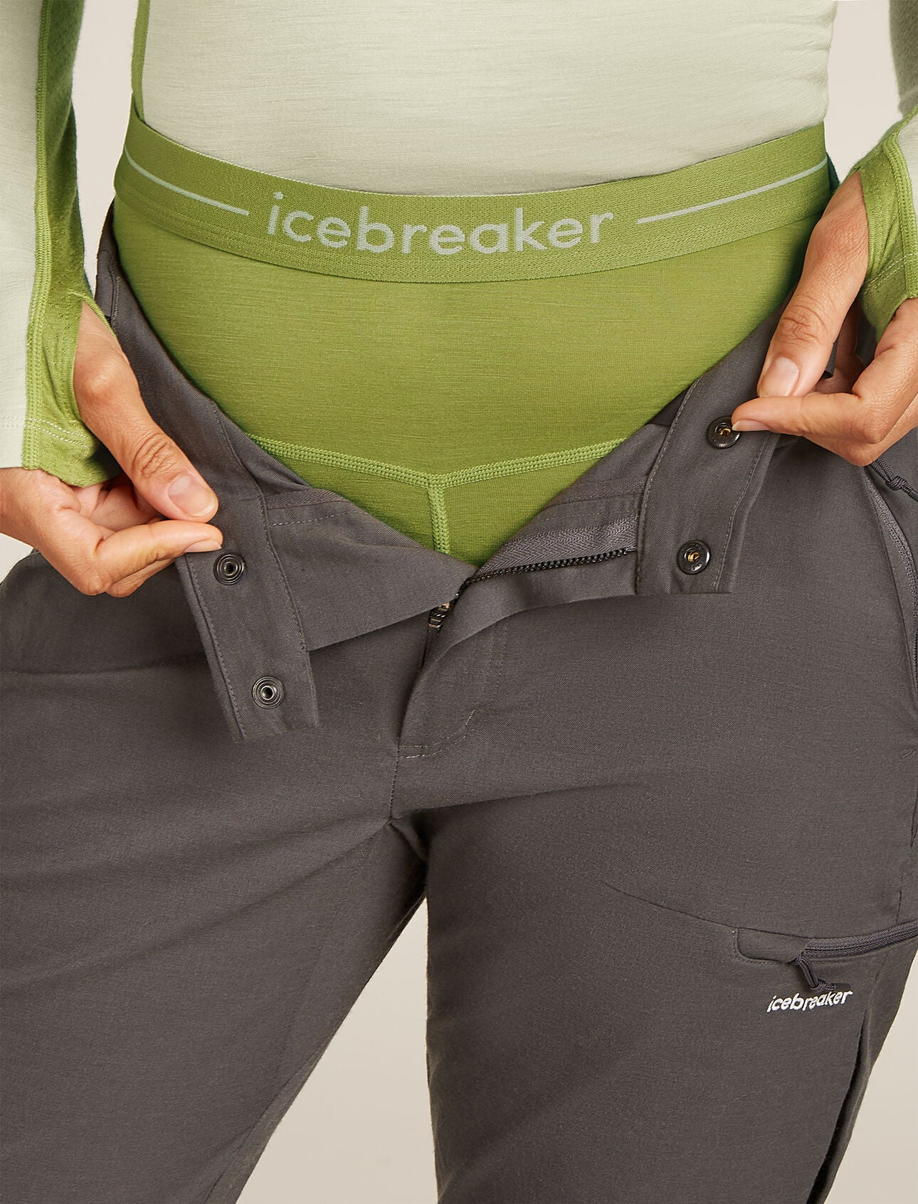 Womens Icebreaker Zoneknit™ Thermal Leggings 125