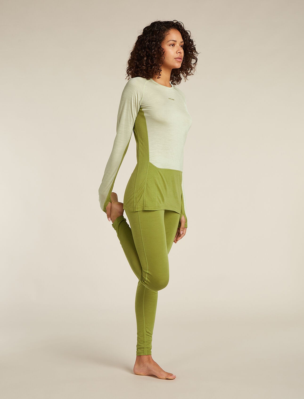 Womens Icebreaker Zoneknit™ Long Sleeve Crewe 125