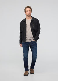 DUER Men's Performance Denim Relaxed Taper - Marina Blue front