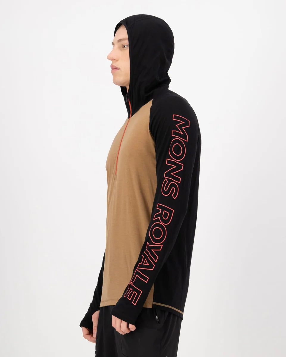Men’s Temple Merino Long Sleeve Hood