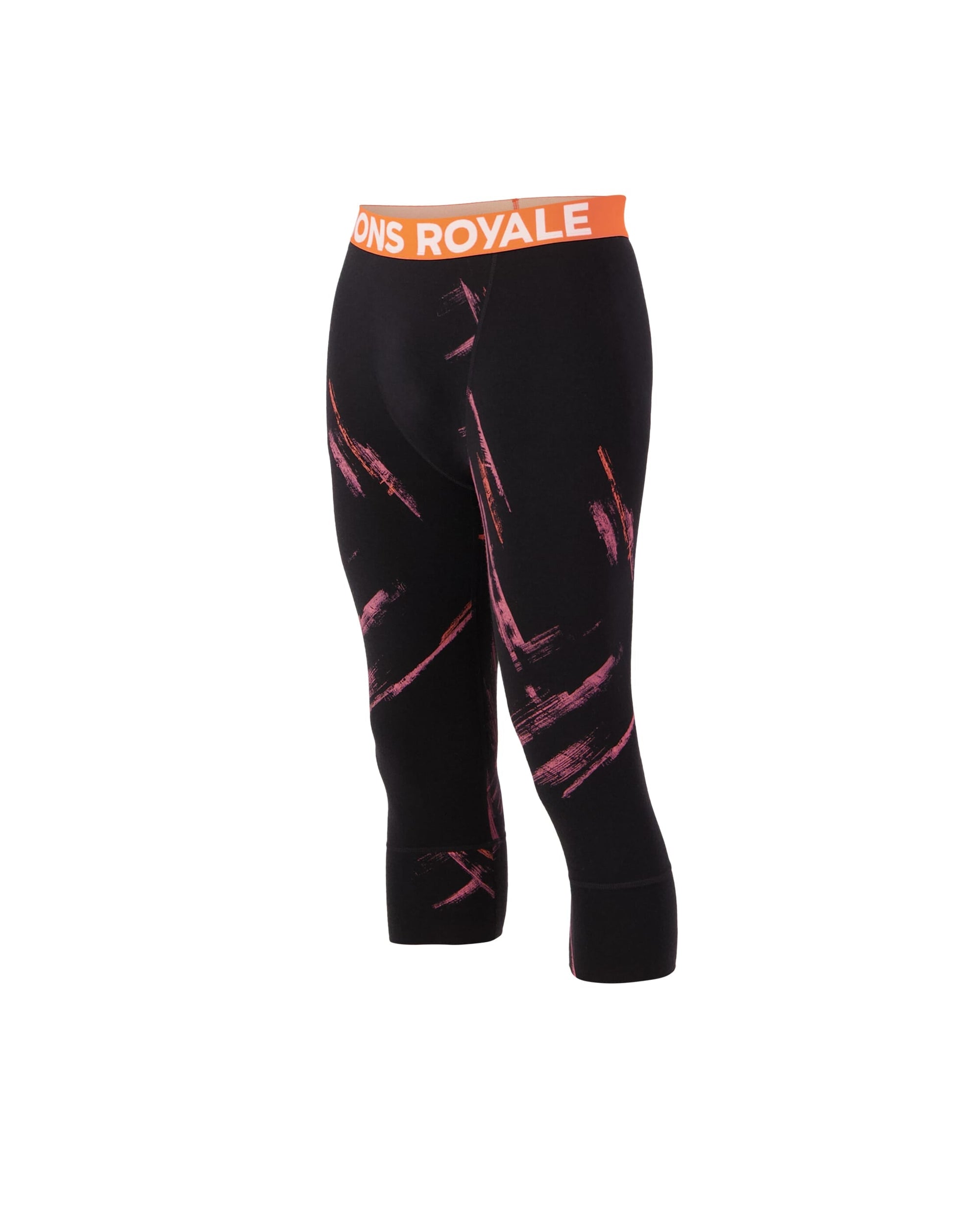 Mons Royale Men's Cascade Merino Base Layer 3/4 Legging - Airbrush (view 2)
