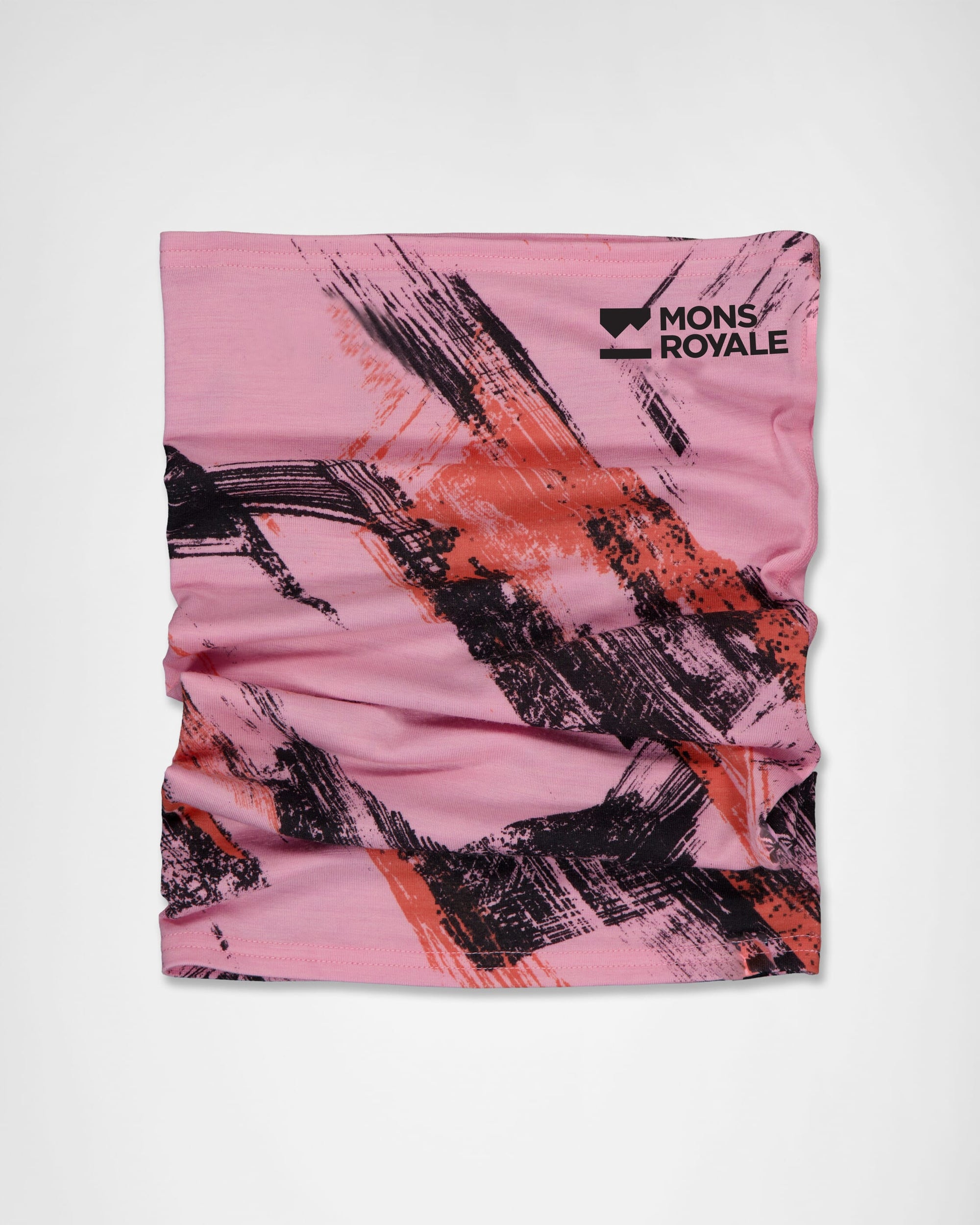 Mons Royale Daily Dose Merino Neckwear - Paintbrush Pink