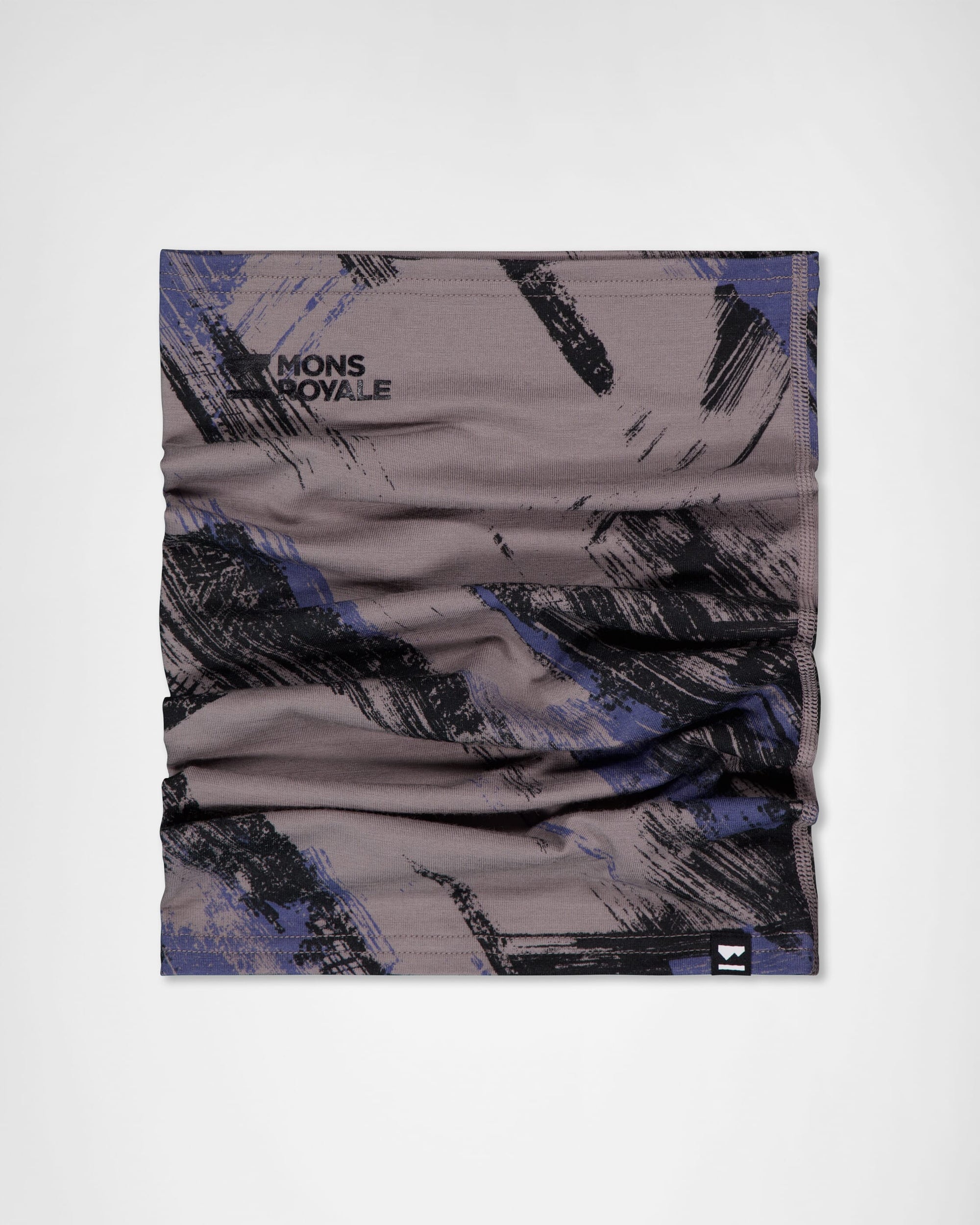 Mons Royale Daily Dose Merino Neckwear - Paintbrush Blue