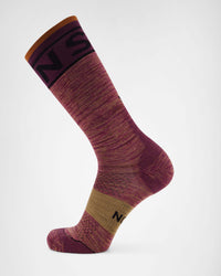 Mons Royale Atlas Merino Snow Sock - Fig