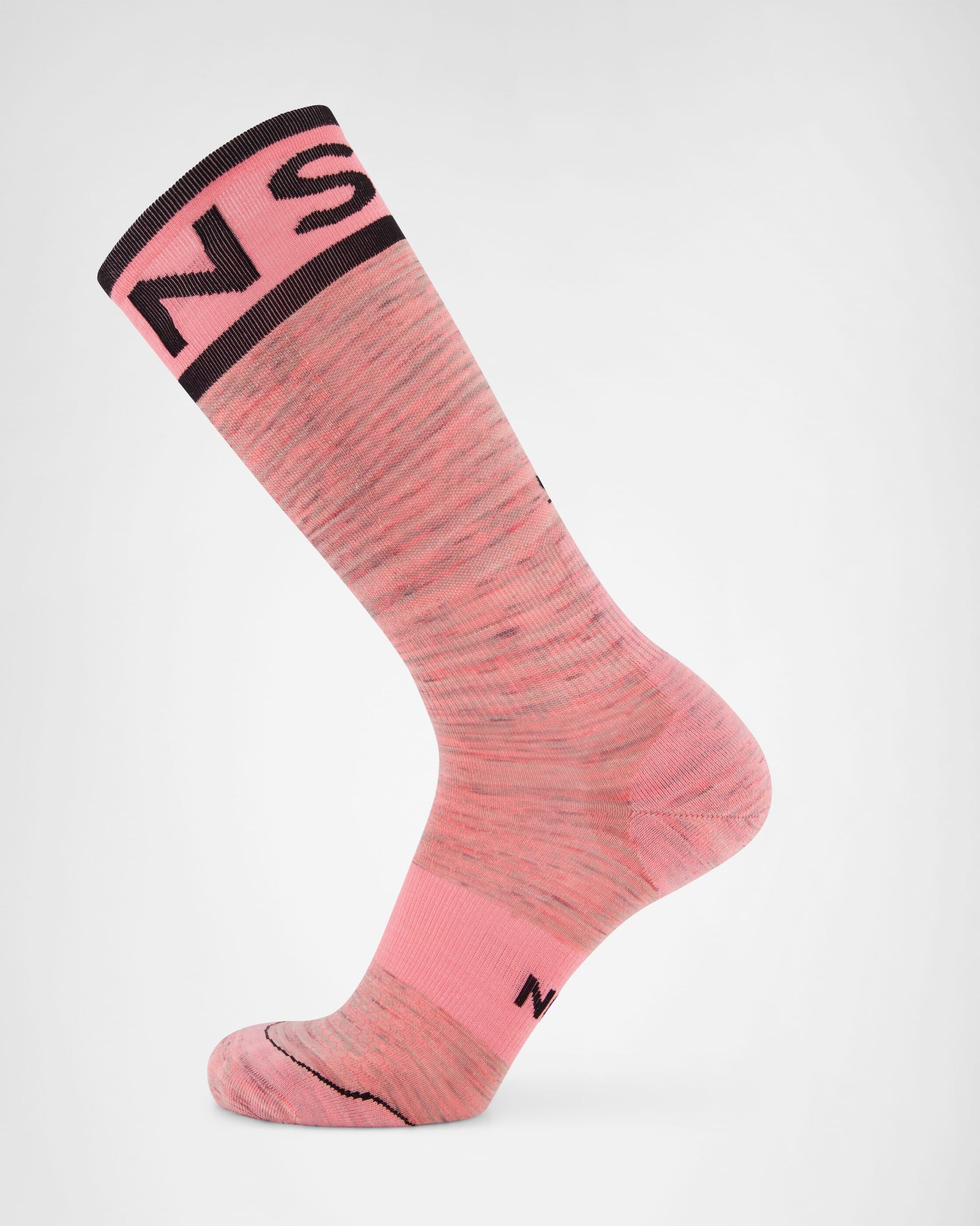 Mons Royale Atlas Merino Snow Sock - Flamingo