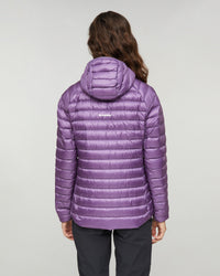 Mammut Women's Broad Peak IN Hooded Jacket back, worn