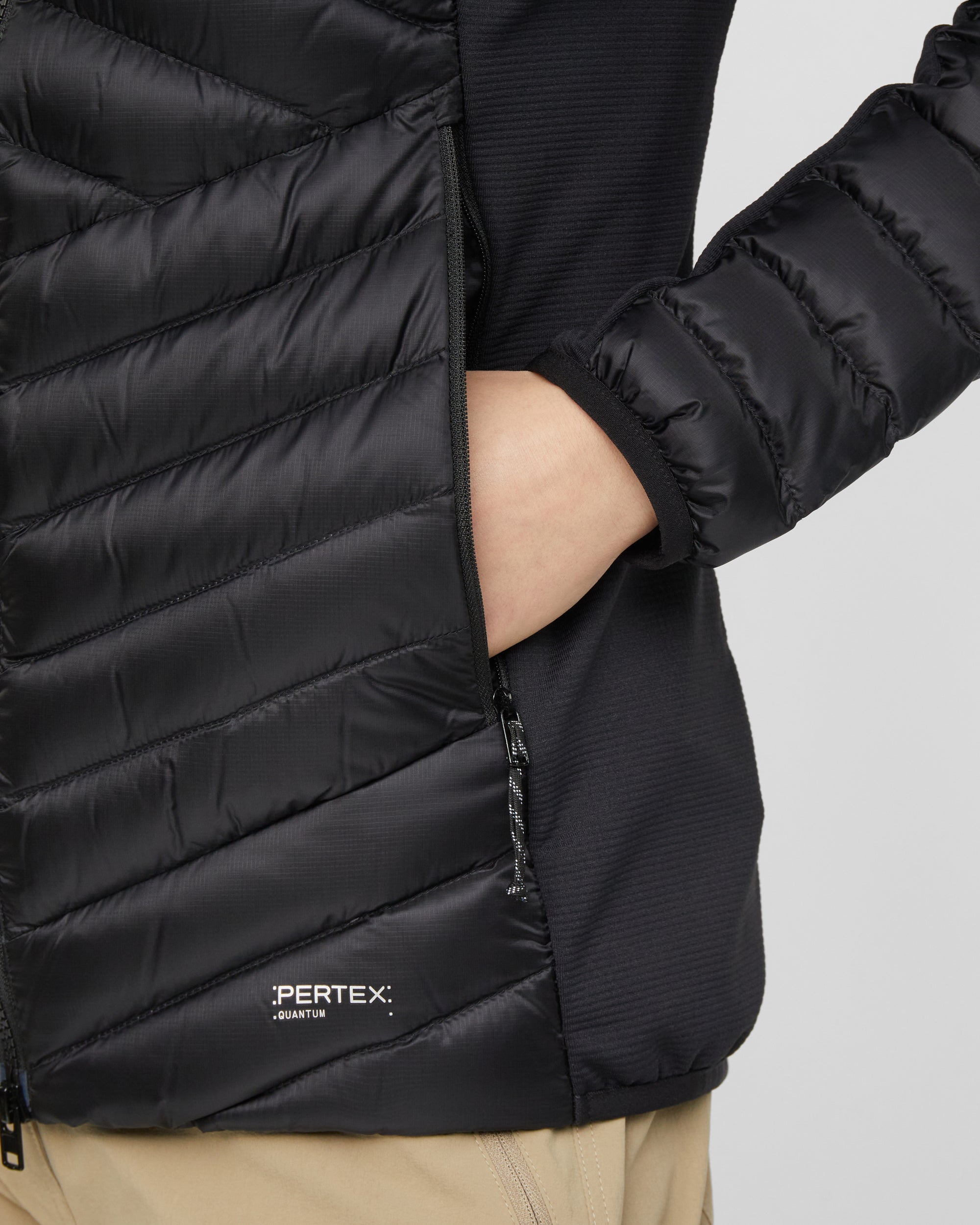Mammut Broad Peak IN Hybrid stretch panel detail