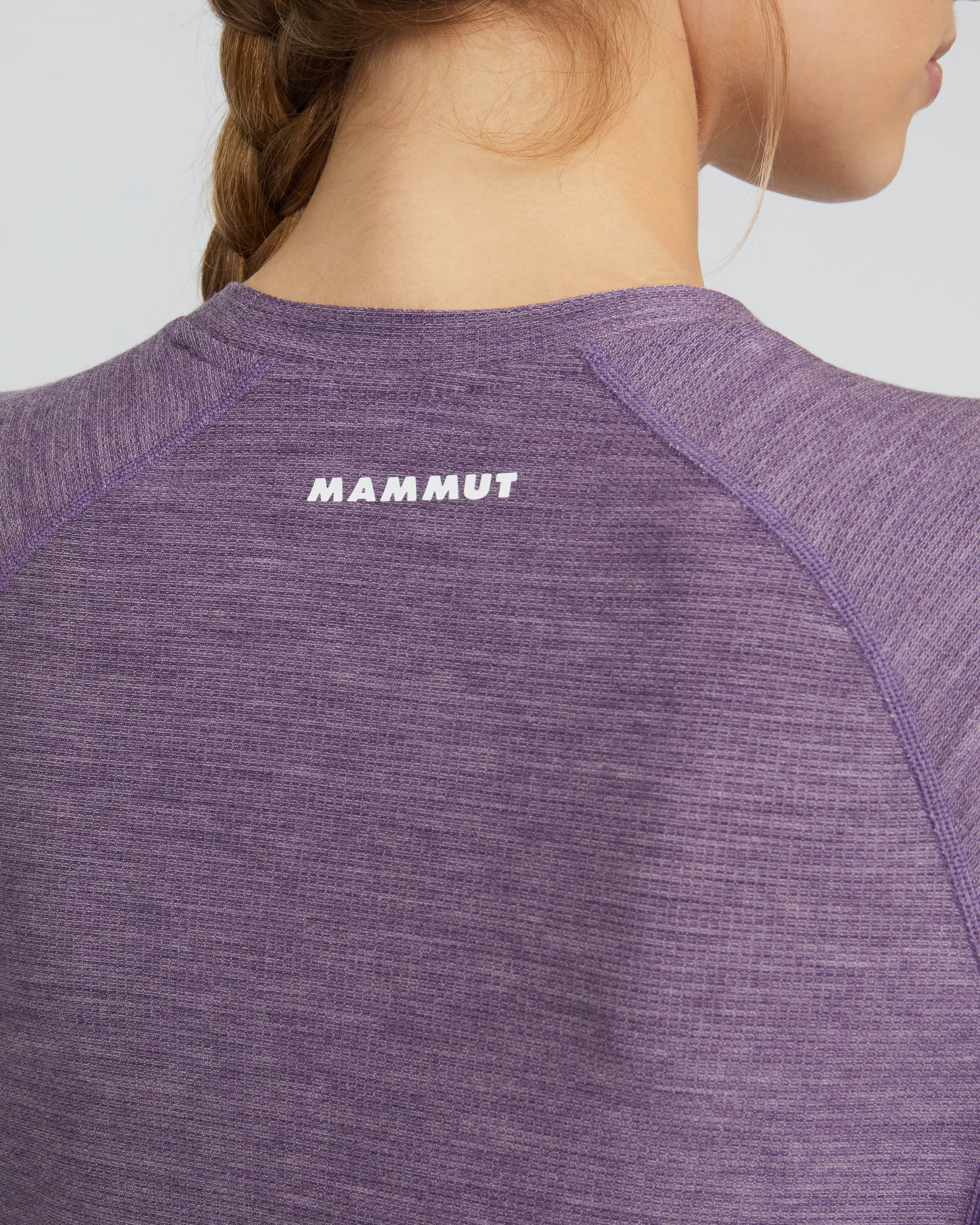 Mammut Tree Wool Thermal waffle knit detail