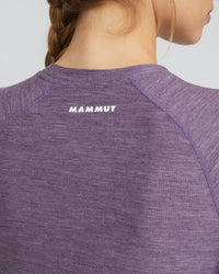 Mammut Tree Wool Thermal waffle knit detail