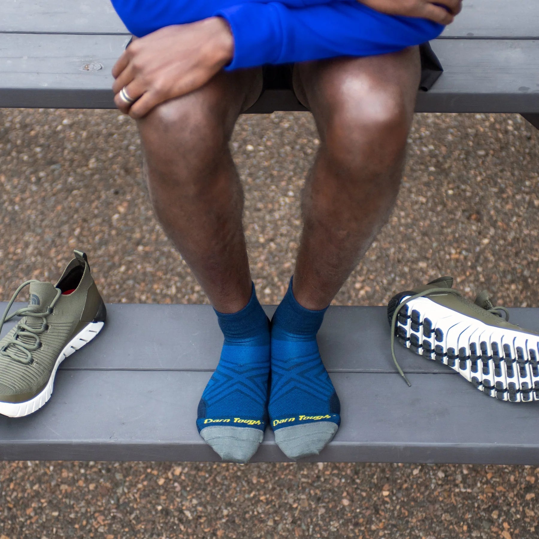 Men's Run Quarter No Cushion Ultra-Lightweight Running Sock | 1034