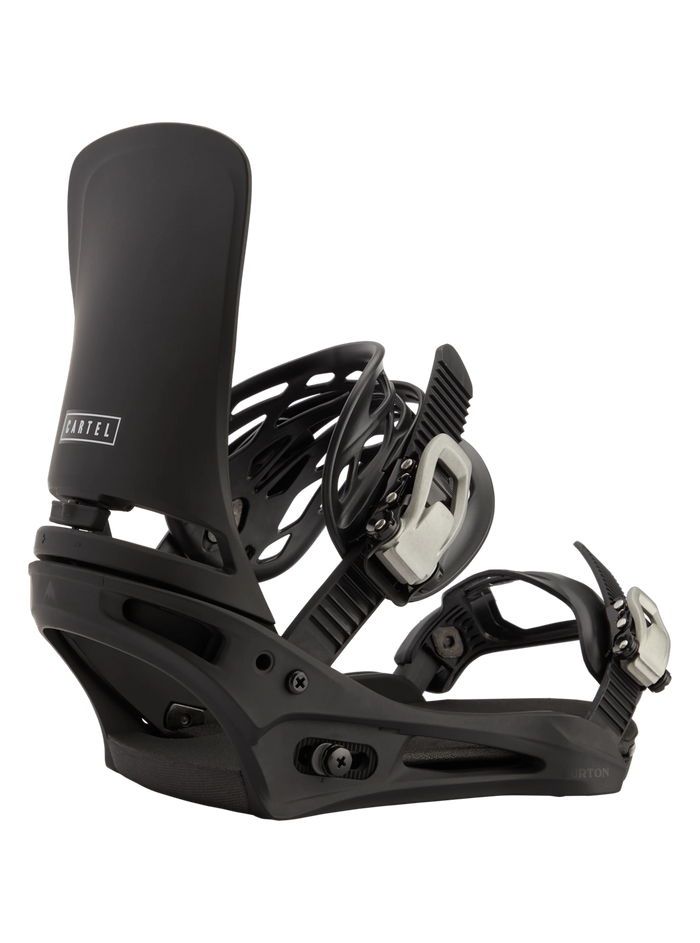 Burton Men's Cartel Re:Flex snowboard binding in black