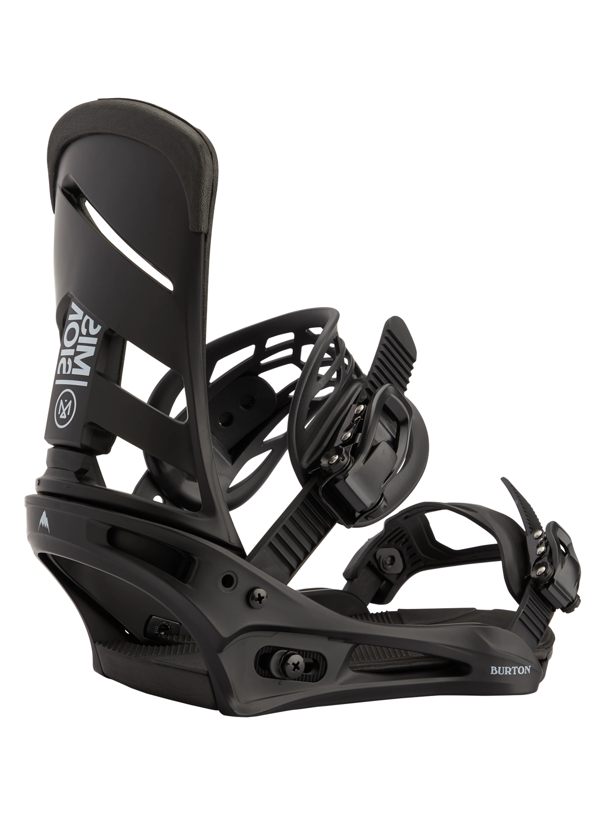 Burton Men's Mission Re:Flex snowboard binding in black