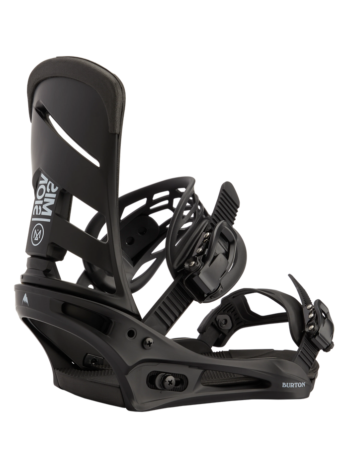Burton Men's Mission Re:Flex snowboard binding in black
