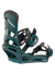Burton Men's Mission Re:Flex snowboard binding in Atlantic Teal