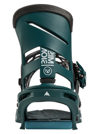 Burton Men's Mission Re:Flex binding strap detail, Atlantic Teal