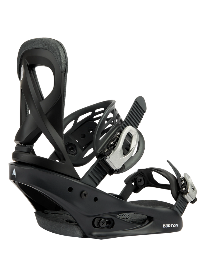 Burton Women's Scribe Re:Flex snowboard binding in black