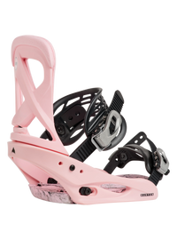 Burton Women's Scribe Re:Flex snowboard binding in pink