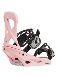 Burton Women's Scribe Re:Flex snowboard binding in pink