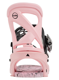 Burton Women's Scribe Re:Flex binding strap detail, pink