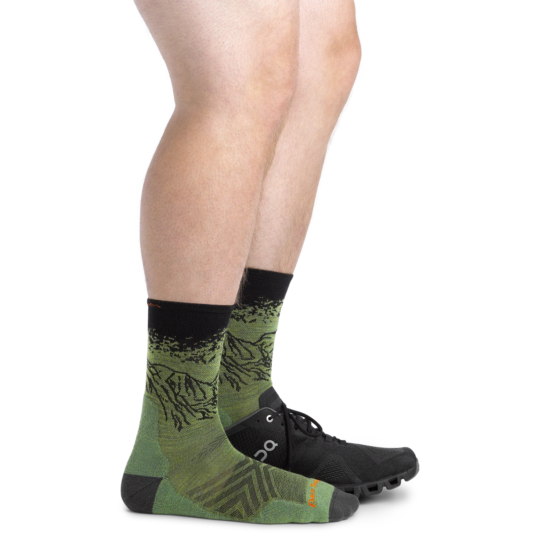 Men's Vert Micro Crew Ultra-Lightweight Running Socks | 1066