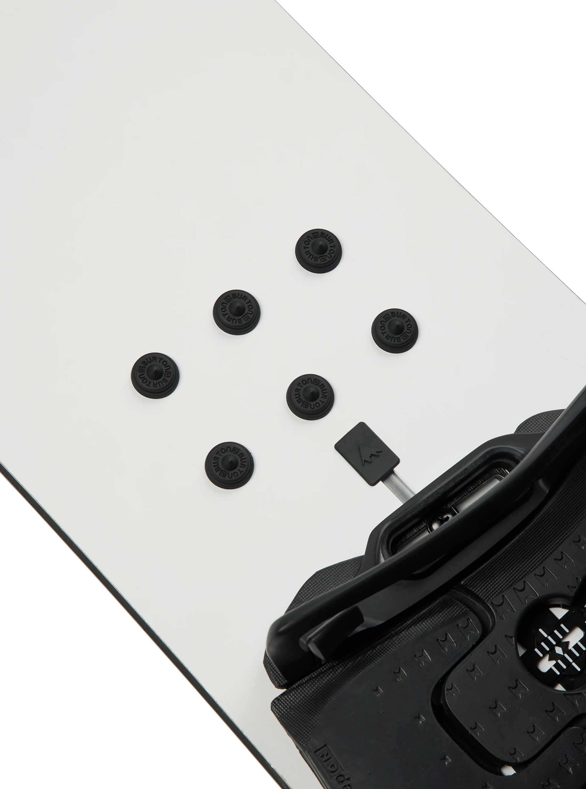 Burton Aluminum Stud Stomp Pad in black