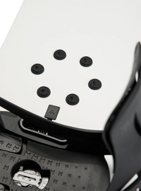 Burton Aluminum Stud Stomp Pad fitted to a snowboard