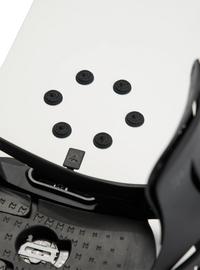 Burton Aluminum Stud Stomp Pad fitted to a snowboard