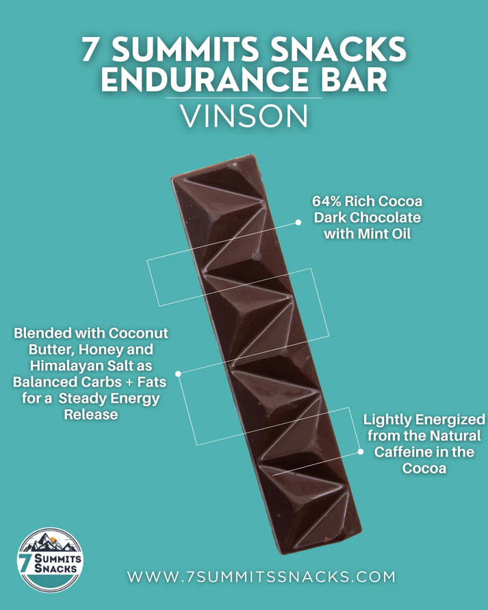 Vinson Dark Chocolate Endurance Bars