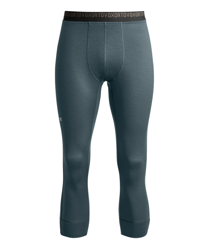 Ortovox Men's 185 Rock'n'Wool Short Pants in Dark Arctic Grey