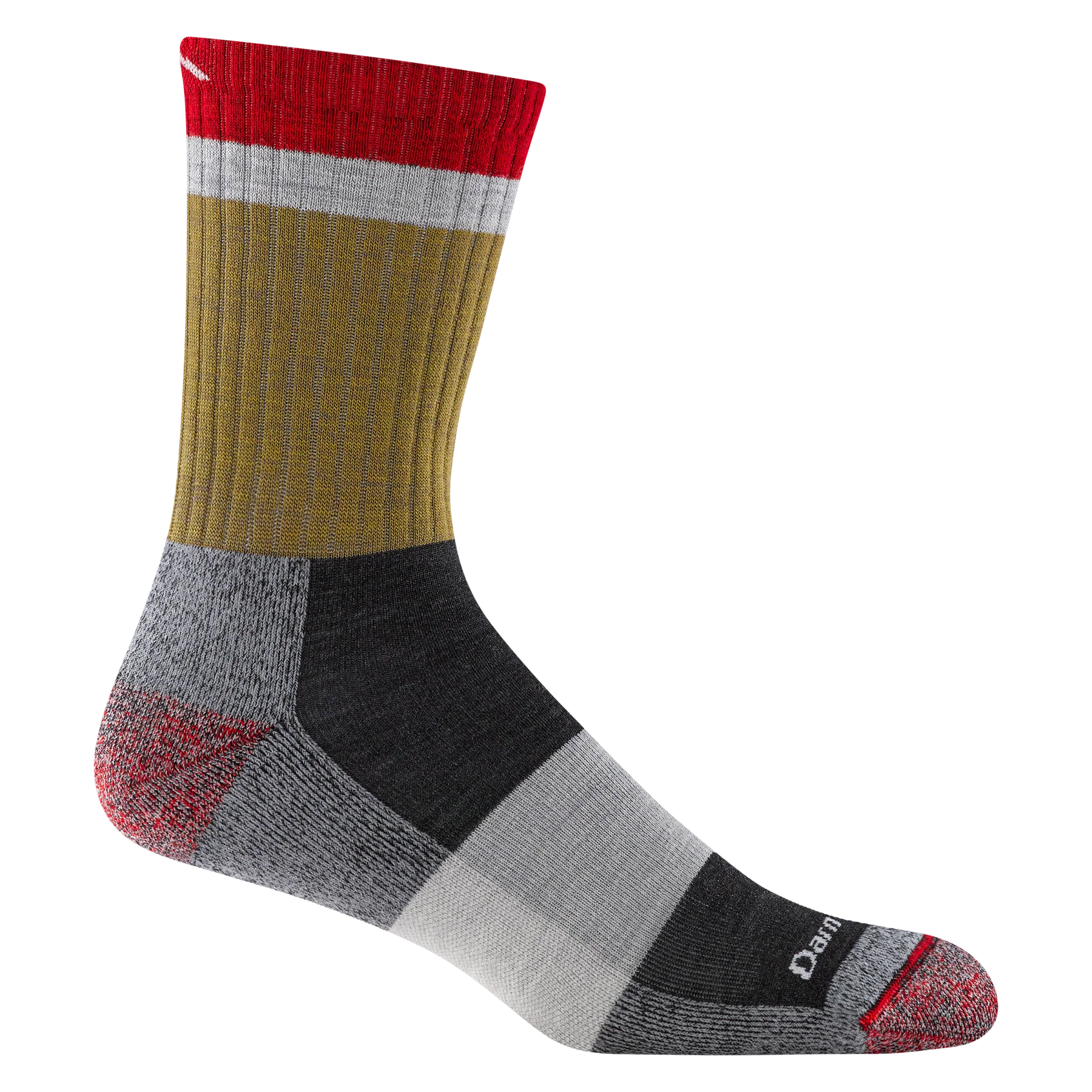 Men's Heady Stripe Micro Crew Lightweight Hiking Sock | 1924
