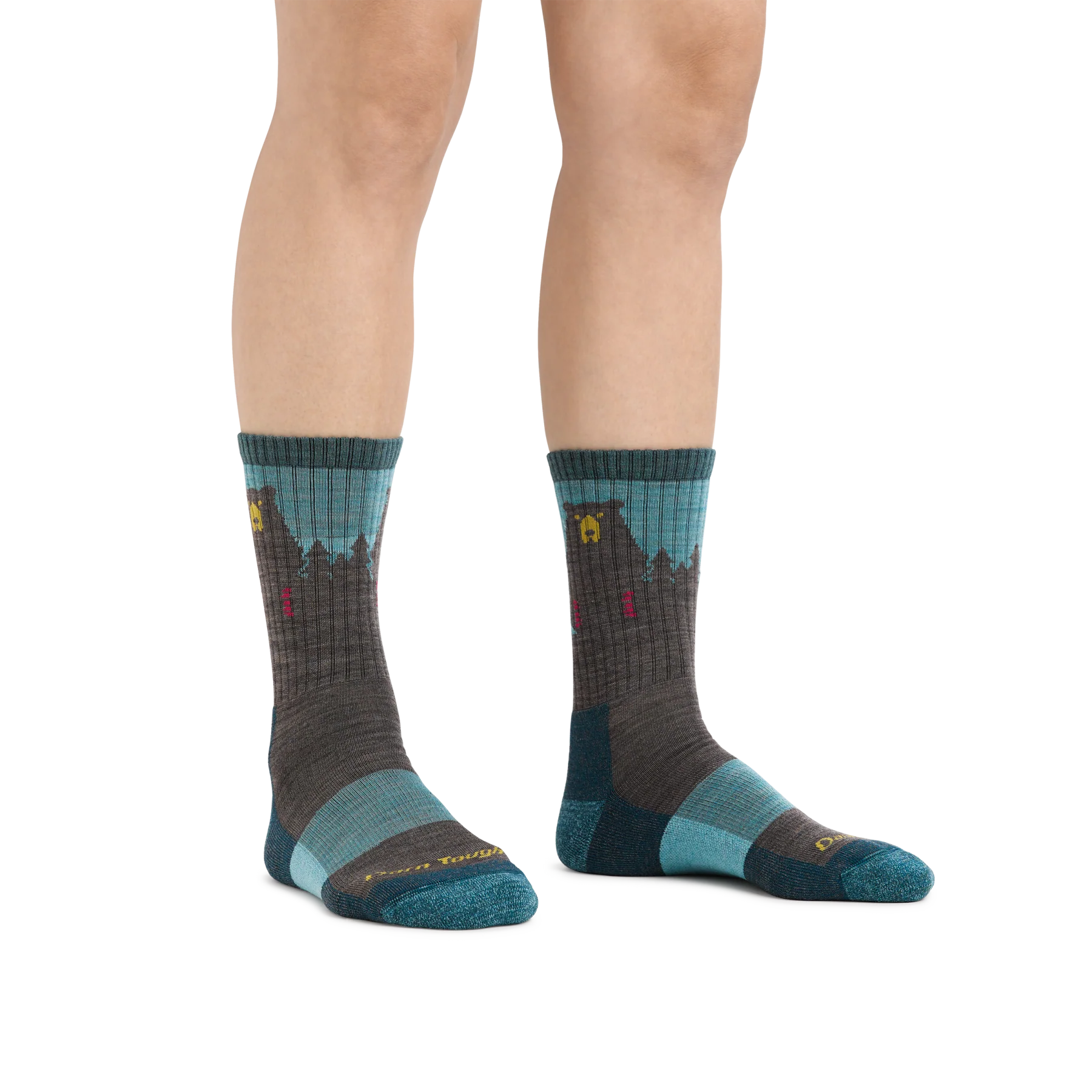 Women's Bear Town Micro Crew Lightweight Hiking Sock | 1970