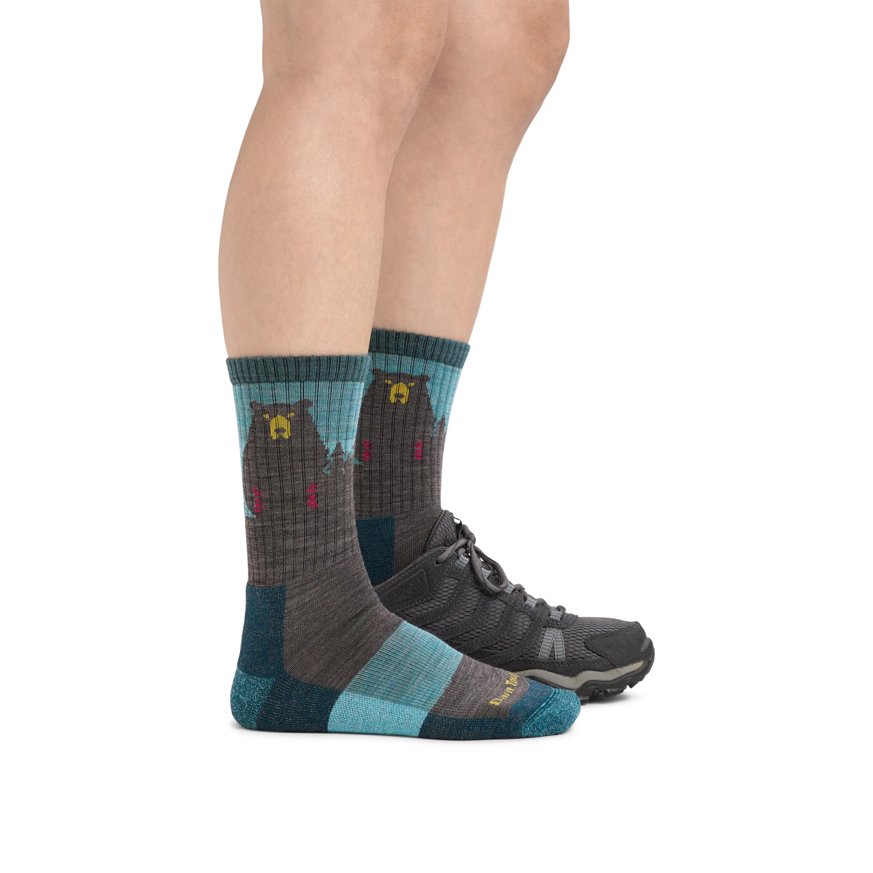 Women's Bear Town Micro Crew Lightweight Hiking Sock | 1970