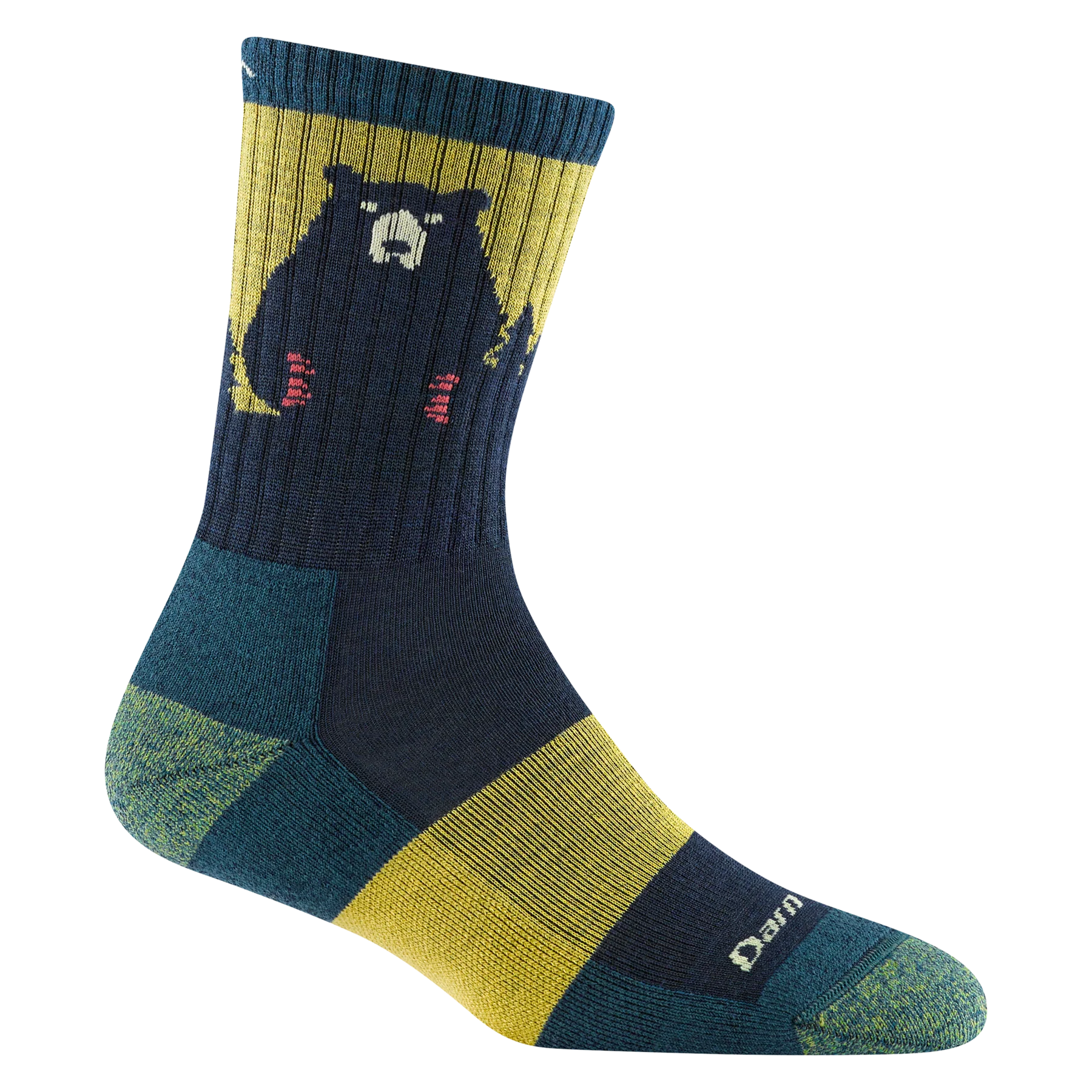 Women's Bear Town Micro Crew Lightweight Hiking Sock | 1970