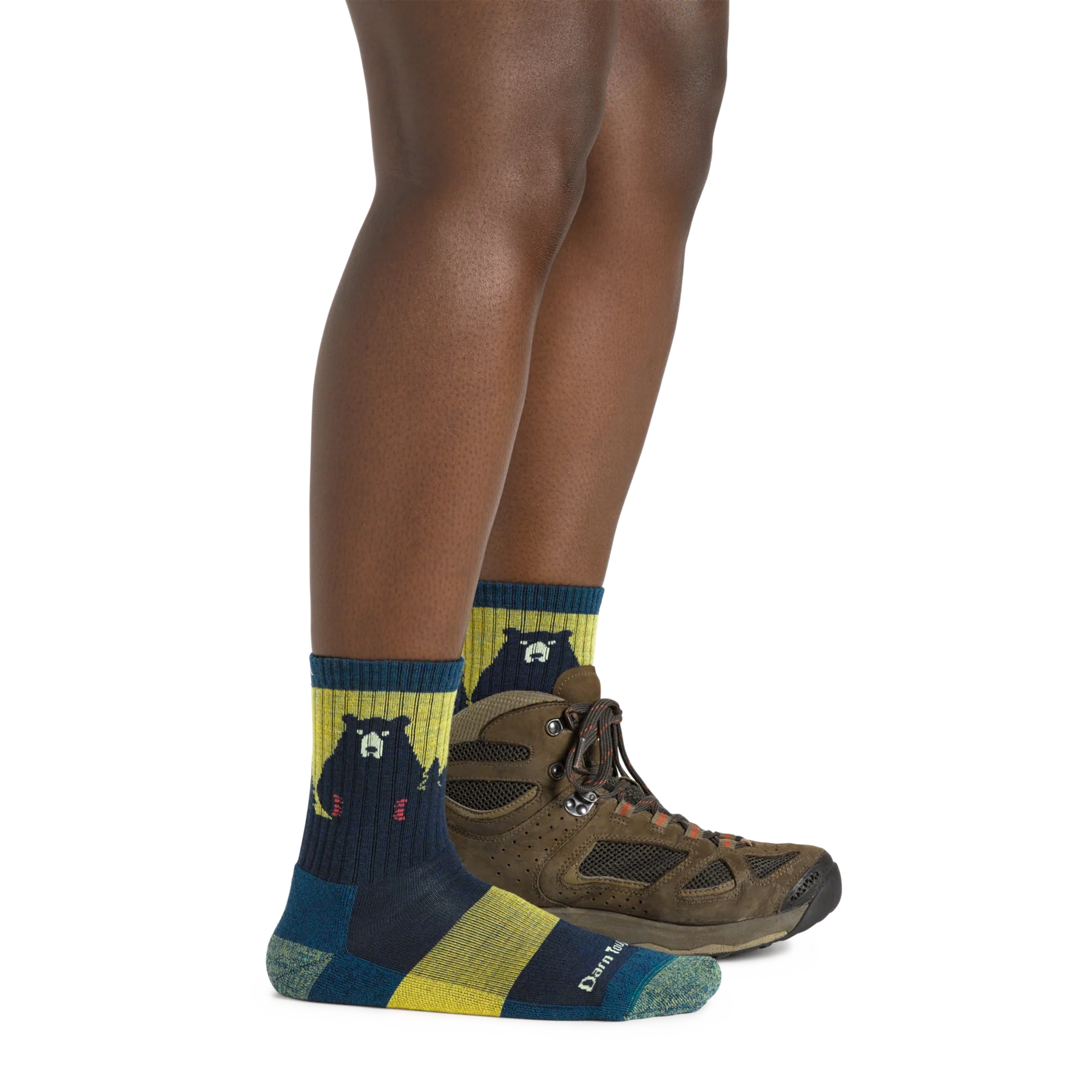 Women's Bear Town Micro Crew Lightweight Hiking Sock | 1970