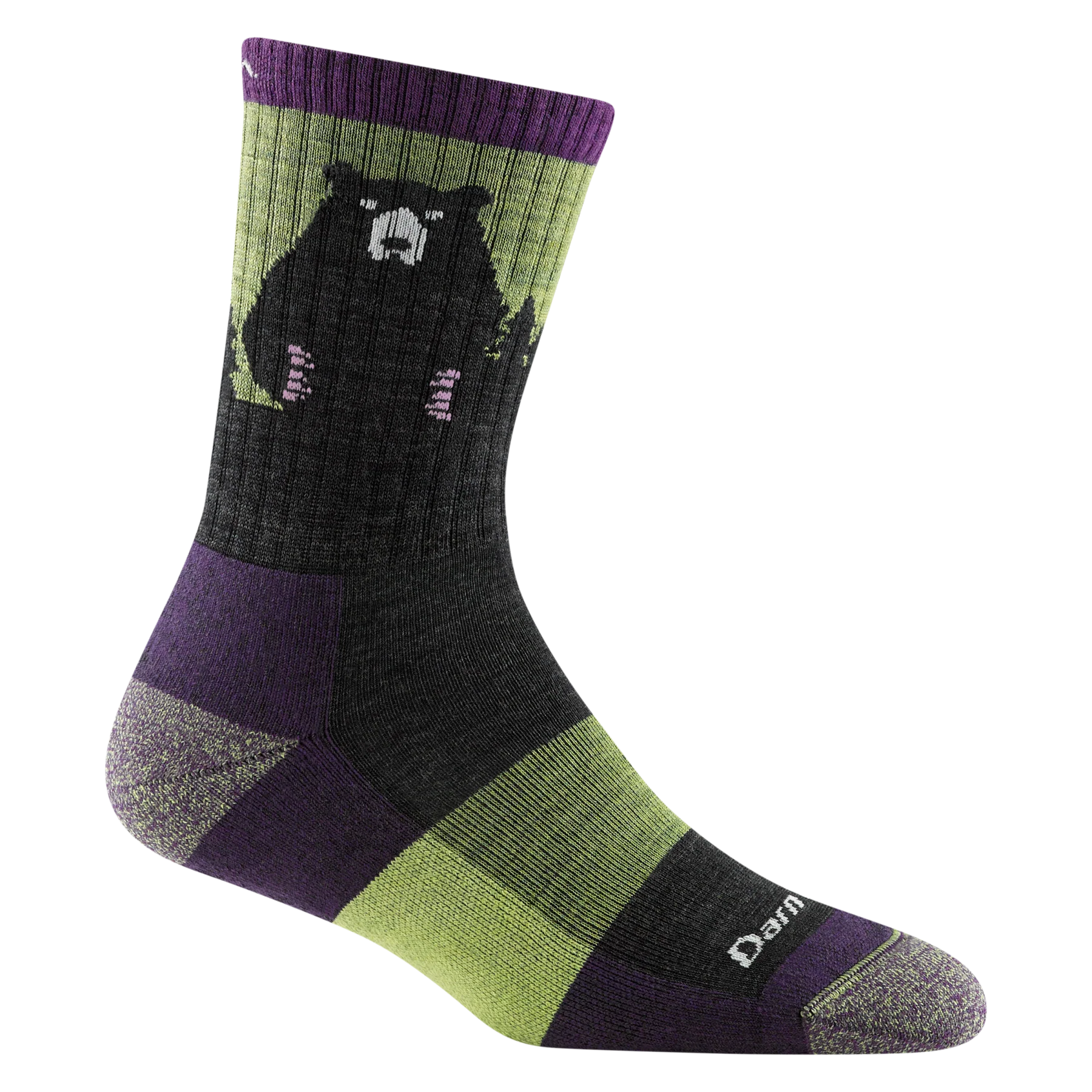 Women's Bear Town Micro Crew Lightweight Hiking Sock | 1970