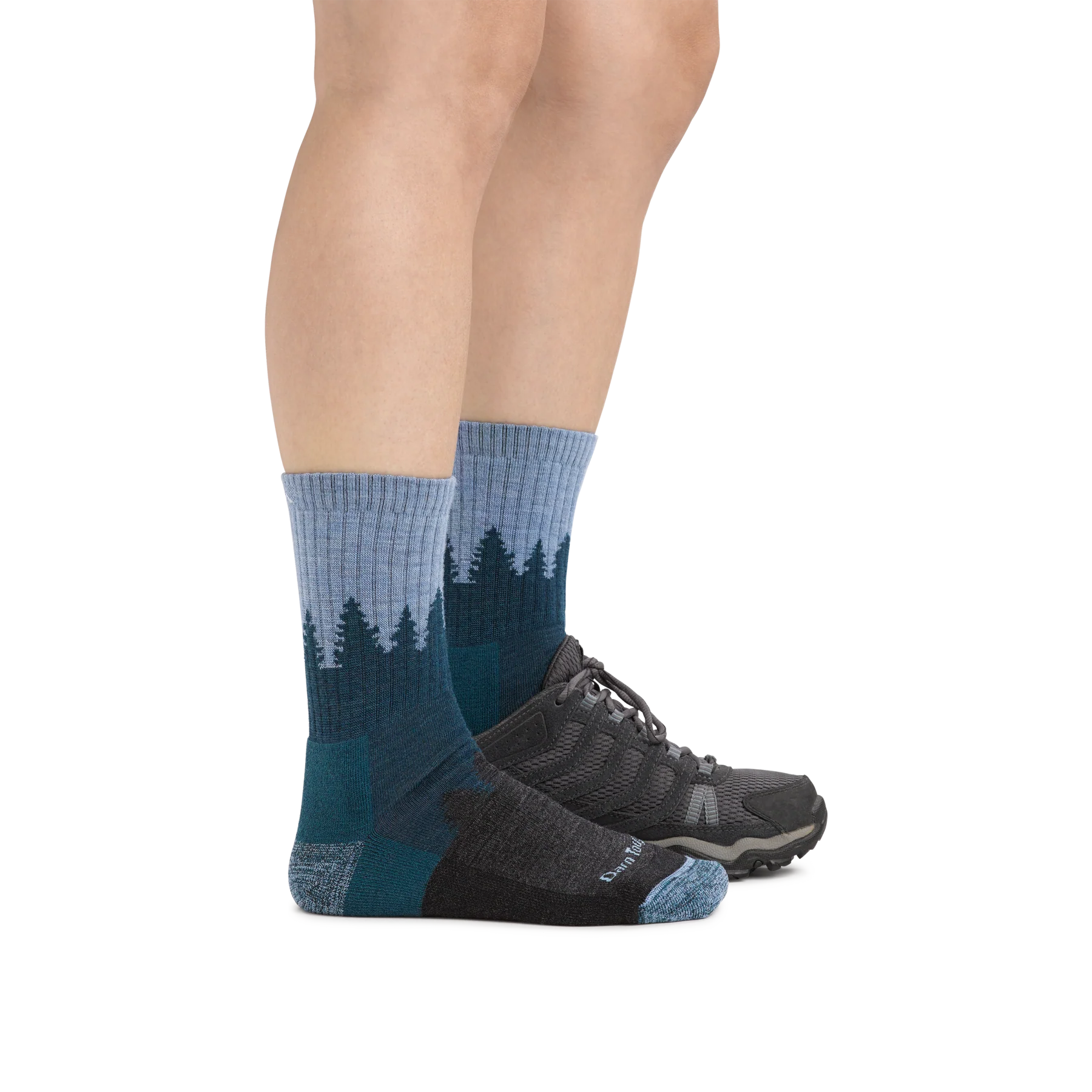 Women's Treeline Micro Crew Midweight Hiking Sock