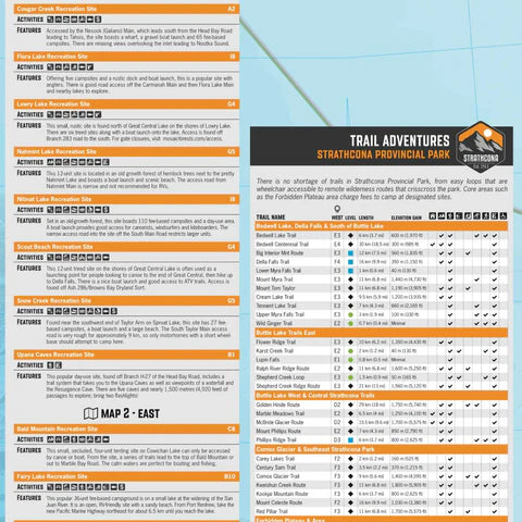 Vancouver Island South BC - Recreation Map 3rd Edition
