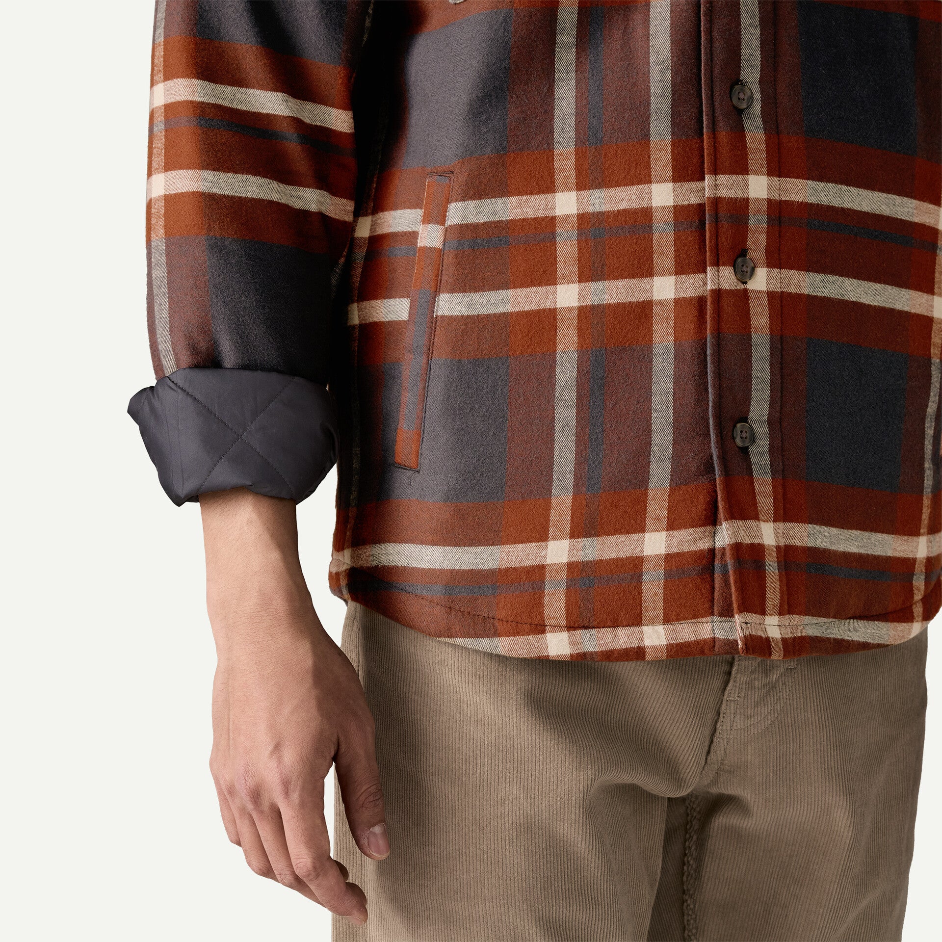 Men's Lightweight Insulated Fjord Flannel Shirt