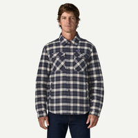 Men's Lightweight Insulated Fjord Flannel Shirt - Evergreen Fjord: Smolder Blue