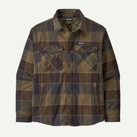 Men's Lightweight Insulated Fjord Flannel Shirt - Snow Owl: Basin Green